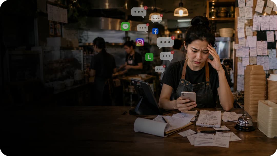 เจ้าของร้านออนไลน์ขายหลายช่องทางจนเหนื่อยกับแชต