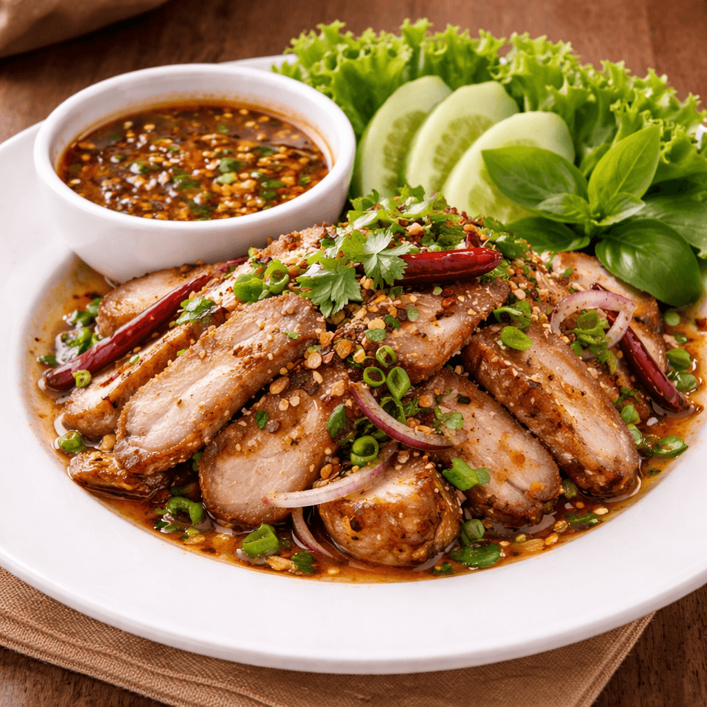 น้ำตกคอหมูย่าง